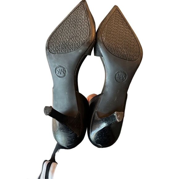 Michael Kors Black Supple Leather Pumps - Picture 6 of 10